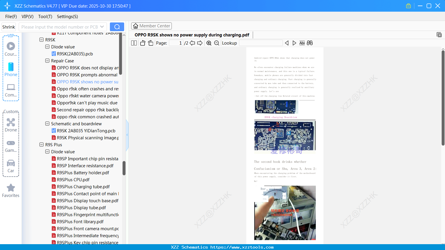 OPPO R9SK Shows No Power Supply During Charging